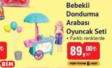 BEBEKLİ DONDURMA ARABASI OYUNCAK SETİ BEBEKLİ DONDURMA ARABASI OYUNCAK SETİ